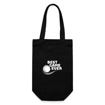 Meilleur jeu du monde, le tennis, sport raquettes - Sac à bouteille - noir - Devant