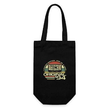 1994 Vintage Vintage Rétro Cadeau d’anniversaire - Sac à bouteille - noir - Devant