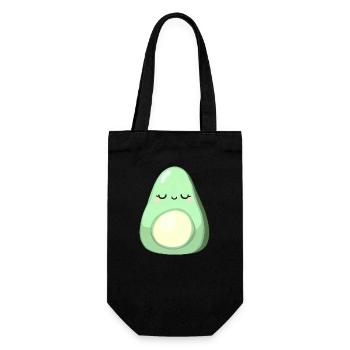 Chilling avocado - Gift Bag for Bottles - black - Front