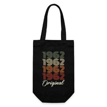 1962 Cadeau D'anniversaire Vintage Original 1962 - Sac à bouteille - noir - Devant