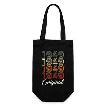 1949 Cadeau D'anniversaire Vintage Original 1949 - Sac à bouteille - noir - Devant