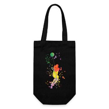 Hammer Thrower Colorsplash Hammer Throw - Gift Bag for Bottles - black - Front
