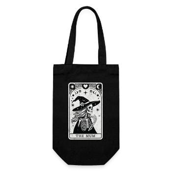 Tarot Mum - Gift Bag for Bottles - black - Front
