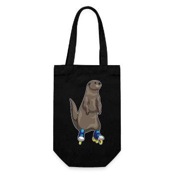 Otter Inline skating Inline skates - Geschenkbeutel für Flaschen - Schwarz - Vorne