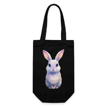 Cuterabbitrabbit - Gift Bag for Bottles - black - Front