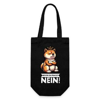 Before You Ask Shiba Inu Shiba Owner Shiba Inus - Gift Bag for Bottles - black - Front