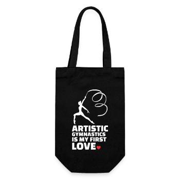 J’aime la gymnastique artistique élégante - Sac à bouteille - noir - Devant