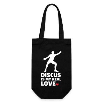 Discus - Gift Bag for Bottles - black - Front