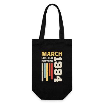 Mars 1994 - Cadeau anniversaire Mars 1994 Mars - Sac à bouteille - noir - Devant