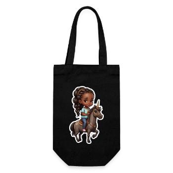 Idée cadeau Noël enfant - Sac à bouteille - noir - Devant
