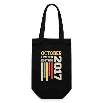 Octobre 2017 - Cadeau anniversaire Octobre 2017 - Sac à bouteille - noir - Devant