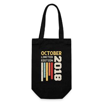 Octobre 2018 - Cadeau anniversaire Octobre 2018 - Sac à bouteille - noir - Devant