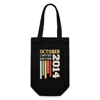 Octobre 2014 - Cadeau anniversaire Octobre 2014 - Sac à bouteille - noir - Devant