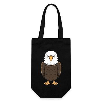 Citation humour Oiseau aigle - Sac à bouteille - noir - Devant