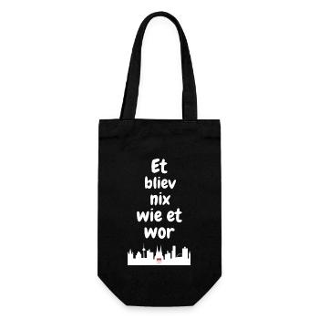 Karneval Köln Kölle Alaaf Kölsches Grundgesetz Fun - Gift Bag for Bottles - black - Front