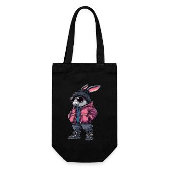 Mode d’hiver Bunny - Sac à bouteille - noir - Devant