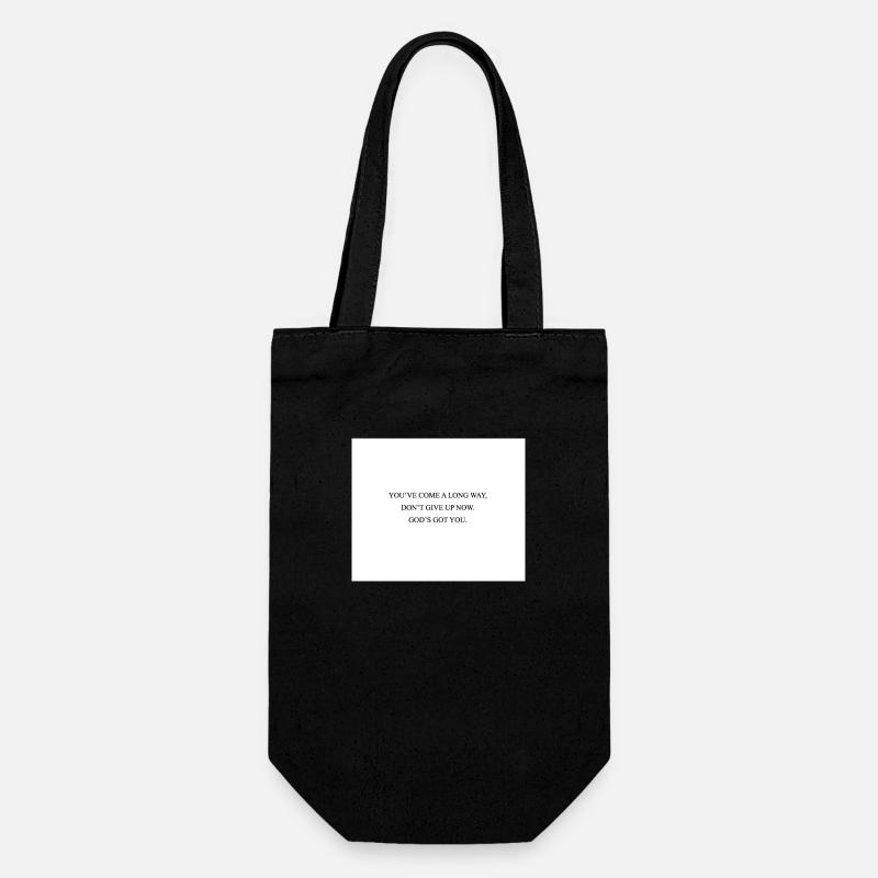 DIEU T’A EU - Sac à bouteille - noir