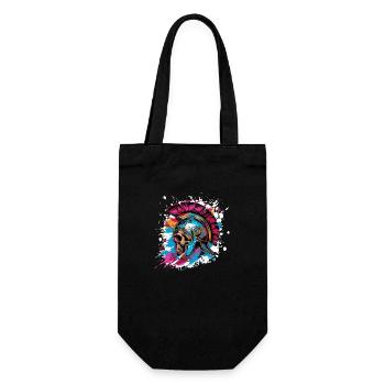 Spartan Skull Gladiator - Gift Bag for Bottles - black - Front