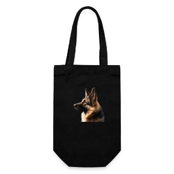 Beau chien - Sac à bouteille - noir - Devant
