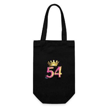 54 Numéro Jersey Couronne - Sac à bouteille - noir - Devant