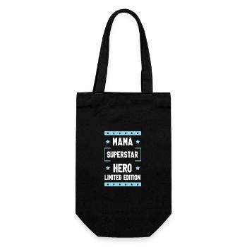 Maman en édition limitée Dicton - Sac à bouteille - noir - Devant