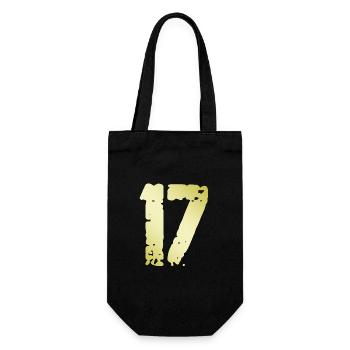 17 Nombre Vintage - Sac à bouteille - noir - Devant