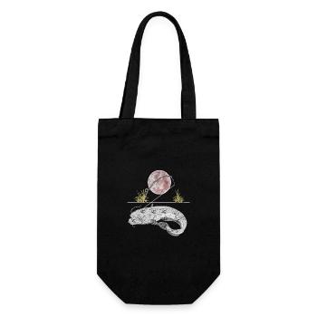 Pêche au poisson-chat - Sac à bouteille - noir - Devant