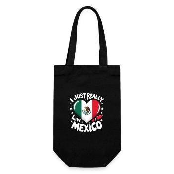 Mexico Mexico Mexican Spanish - Gift Bag for Bottles - black - Front