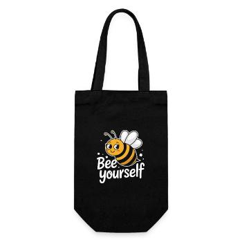 abeille abeille apicultrice abeille abeille - Sac à bouteille - noir - Devant