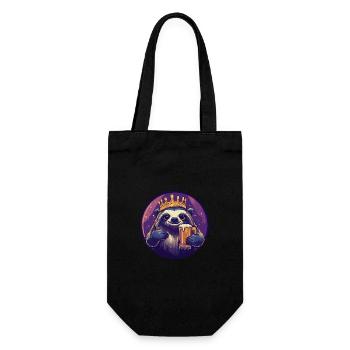 Sloth Beer - Gift Bag for Bottles - black - Front
