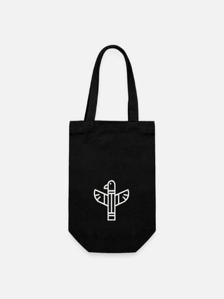 Totem canadien - Sac à bouteille - noir