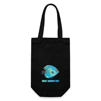 GREAT BARRIER REEF - Geschenkbeutel für Flaschen - Schwarz - Vorne