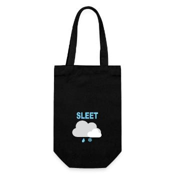 SLEET - Graupel - Sac à bouteille - noir - Devant