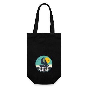 Salt Sun Sailing - Gift Bag for Bottles - black - Front