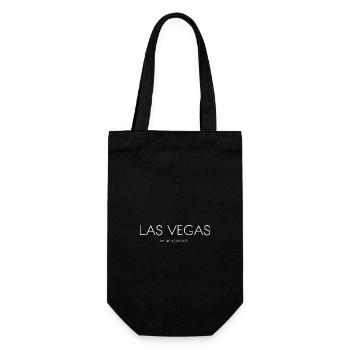 Las Vegas, Nevada, USA, Sin City - Gift Bag for Bottles - black - Front