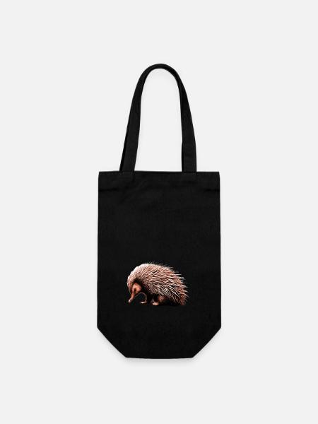 Echidna - Gift Bag for Bottles - black