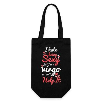 Signe du zodiaque Étoile Septembre - Sac à bouteille - noir - Devant