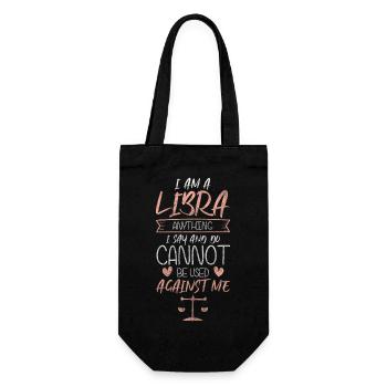 Horoscope September Stars - Gift Bag for Bottles - black - Front