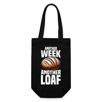 Sourdough Bread Bread Baking Sourdough Starter - Gift Bag for Bottles - black - Front