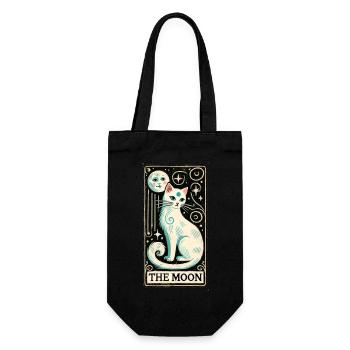 The Moon Tarot - Gift Bag for Bottles - black - Front