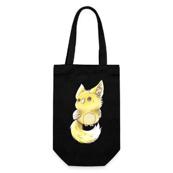 Lupifowl Lemon edition - Geschenkbeutel für Flaschen - Schwarz - Vorne