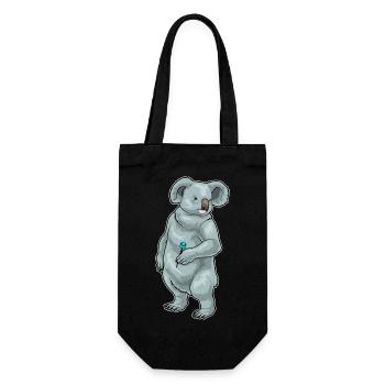 Koala Dart Dartpfeil - Gift Bag for Bottles - black - Front