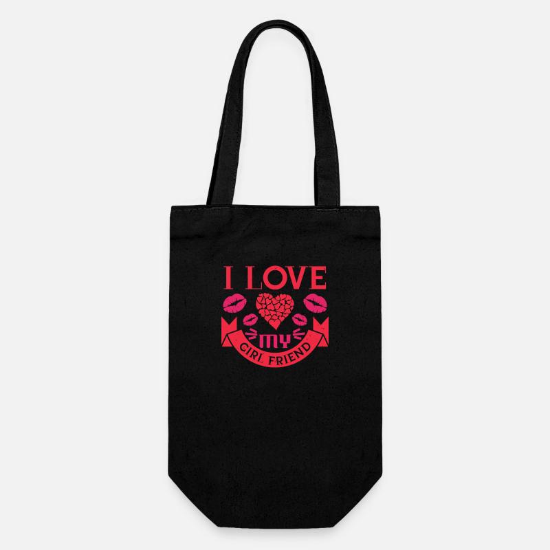 J’AIME MA COPINE - Sac à bouteille - noir