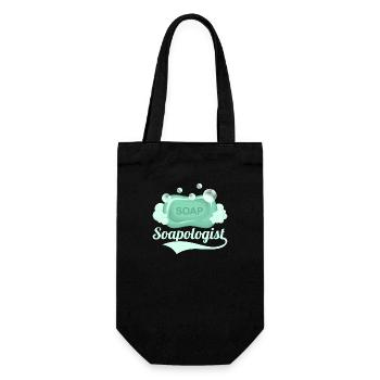 Savonologue Savonnier Fabrication de savon - Sac à bouteille - noir - Devant
