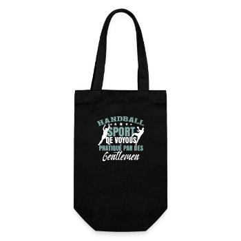Amusant Handball Hommes - Sac à bouteille - noir - Devant