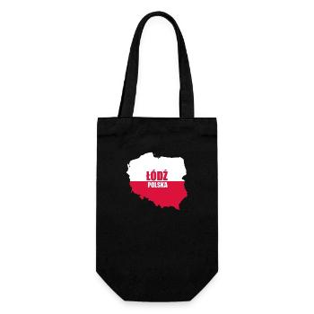Polska Łódź Lodz Lodz Cadeau Pologne - Sac à bouteille - noir - Devant