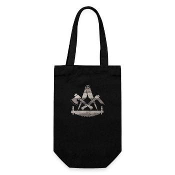 Zimmermann - Vintage wooden logo - Gift Bag for Bottles - black - Front