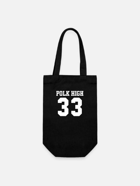 Polk Hoch 33 - Geschenkbeutel für Flaschen - Schwarz