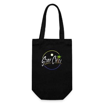 Stay Chill - Sac à bouteille - noir - Devant
