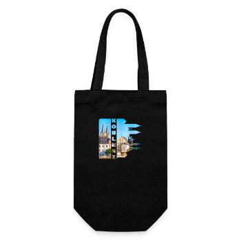 Koblenz Germany City Skyline Home Love - Gift Bag for Bottles - black - Front